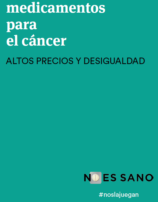 ONCO-ILÓGICOS: De cómo los medicamentos para el cáncer se han convertido en productos al servicio de la especulación financiera